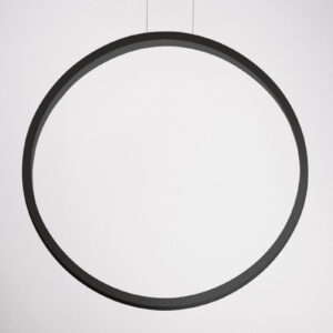 Cini&NIls Assolo - černé závěsné světlo LED 70 cm