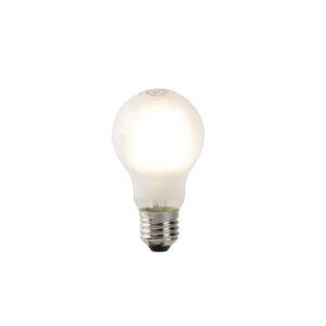 LED žárovka A60 E27 4W 2700K matné vlákno stmívatelné