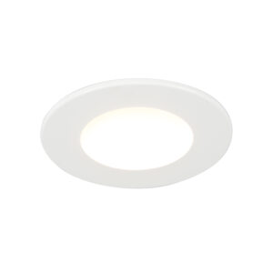 Bílé zapuštěné bodové světlo vč. LED 350 lumenů 3000K 5W IP65 – Blanca