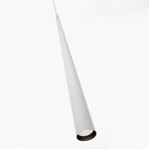 Dlouhá závěsná LED lampa Micro S75, bílá