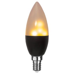 LED svíčka E14 Plamenná lampa 1 800K