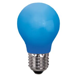LED žárovka E27 pro světelný řetěz, modrá