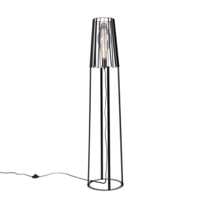 Moderní stojací lampa černá – Wieza