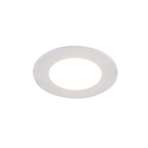 Bílé zapuštěné bodové světlo vč. LED 3stupňové stmívatelné IP65 – Blanca
