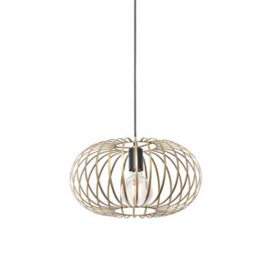 Designová závěsná lampa zlatá – Johanna