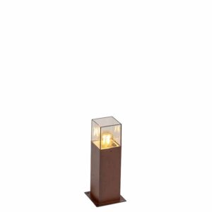 Chytře stojící venkovní lampa rezavě hnědá 30 cm včetně Wifi A60 – Dánsko