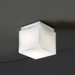 Bílé stropní světlo Cubis