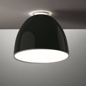 Artemide Nur Mini Gloss LED stropní světlo, černá