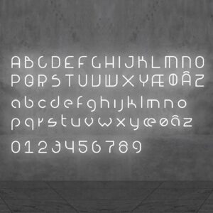 Artemide Alphabet of Light velké písmeno P