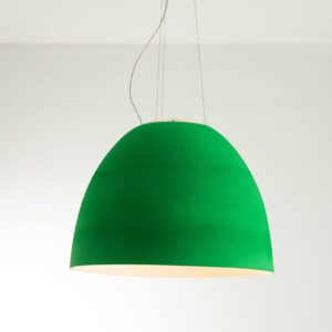 Artemide Nur Acoustic LED závěsné světlo, zelená