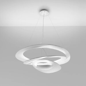Artemide Pirce LED závěsné světlo, bílá, 3 000 K