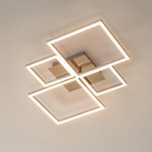 Rámové stropní svítidlo LED, stmívatelné pomocí nástěnného vypínače