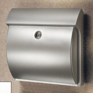 CLASSICO plastová poštovní schránka, stříbrná