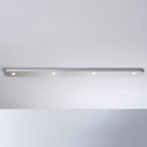 Stropní svítidlo Bopp Close LED, čtyřsvítidlo, hliník