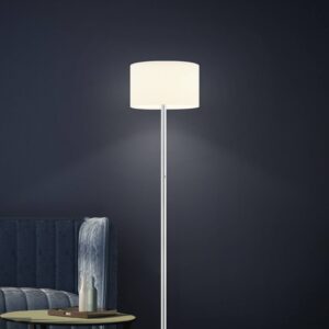 BANKAMP Grazia LED stojací lampa, nikl