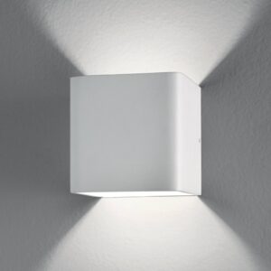 Krychlové LED nástěnné světlo Gino, 6 W