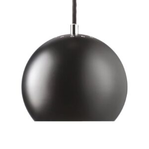 FRANDSEN Ball závěsné světlo, Ø 18 cm, černá matná