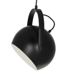 FRANDSEN Koule s rukojetí závěsná lampa 19cm černá