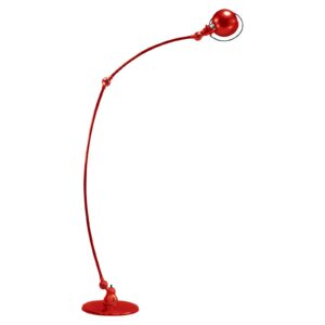 Jieldé Loft C1260 oblouková stojací lampa, červená