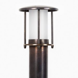 Mosazná stojací lampa Resident 2, bronz