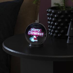 3D hologram Merry Christmas, 42 LED