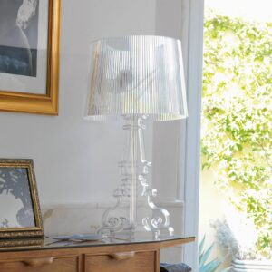 Kartell Bourgie - LED stolní lampa, průhledná