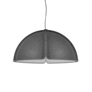 LED závěsné světlo Hood 1x23W Ø120cm tmavě šedá