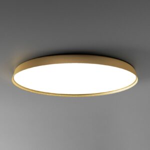 Luceplan Compendium Plate LED stropní světlo mosaz