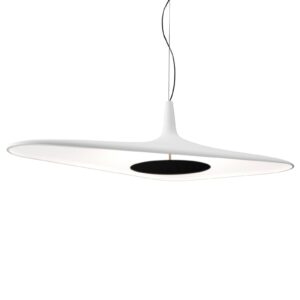 Luceplan Soleil Noir - LED závěsné světlo, bílá