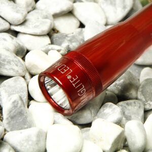 Mini-Maglite – červená LED kapesní svítilna