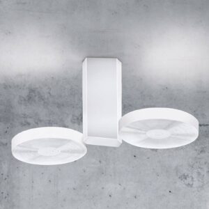 ICONE Cidi – LED stropní svítidlo, bílé