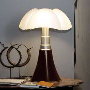 Martinelli Luce Pipistrello – stolní lampa, hnědá