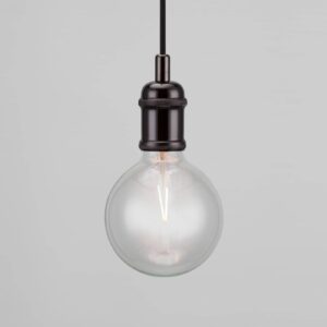 Avra - minimalistické černé závěsné světlo