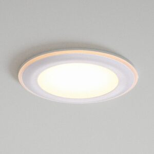 LED podhledové svítidlo Elkton, Ø 8 cm