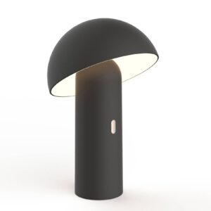Newgarden Enoki LED stolní lampa s baterií, černá