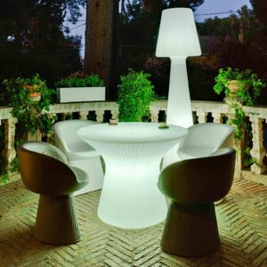 Newgarden Capri LED stůl, výška 73 cm