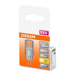 OSRAM LED žárovka G4 2,6W, teplá bílá, 300 lm