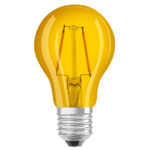 OSRAM LED žárovka E27 Star Décor Cla A 2,5W, žlutá
