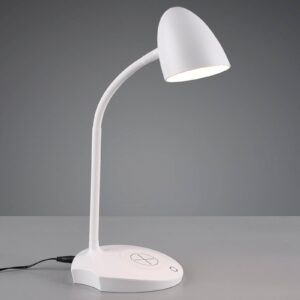 Stolní lampa LED Load, indukční nabíječka, bílá