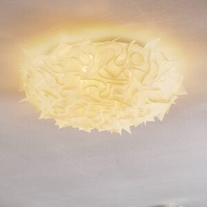 Slamp Veli designové stropní světlo, 78cm, opálové