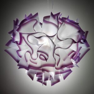 Slamp Veli - závěsné světlo, 60 cm, švestka
