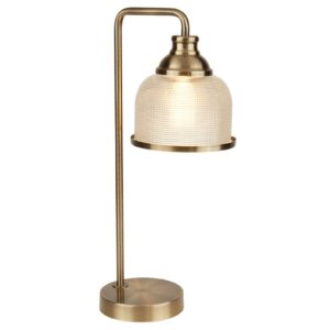 Bistro II stolní lampa, starožitná mosaz