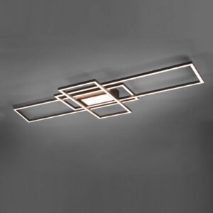 Stropní svítidlo Irvine LED 3 000-6 500 K, antracitová barva