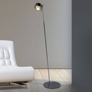 LED stojací lampa Puk Maxx Floor Mini, chrom