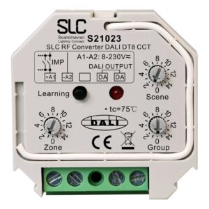 SLC RF - Převodník signálu DALI, laditelný bílý