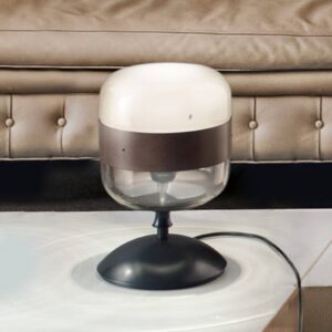 Designová stolní lampa Futura sklo Murano, 29 cm