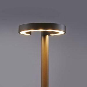 Lucande Jannis LED stožárové světlo, kruh