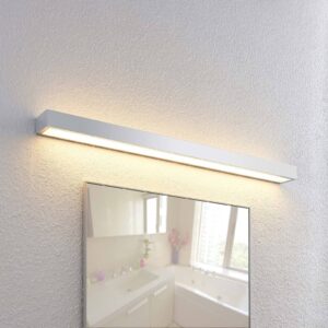 Lindby Layan LED nástěnné světlo, chrom, 90 cm