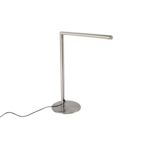 Moderní stolní lampa z oceli s dotykovým stmívačem vč. LED – Douwe