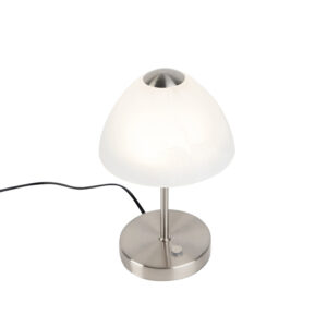 Designová stolní lampa ocelová stmívatelná včetně LED – Joya